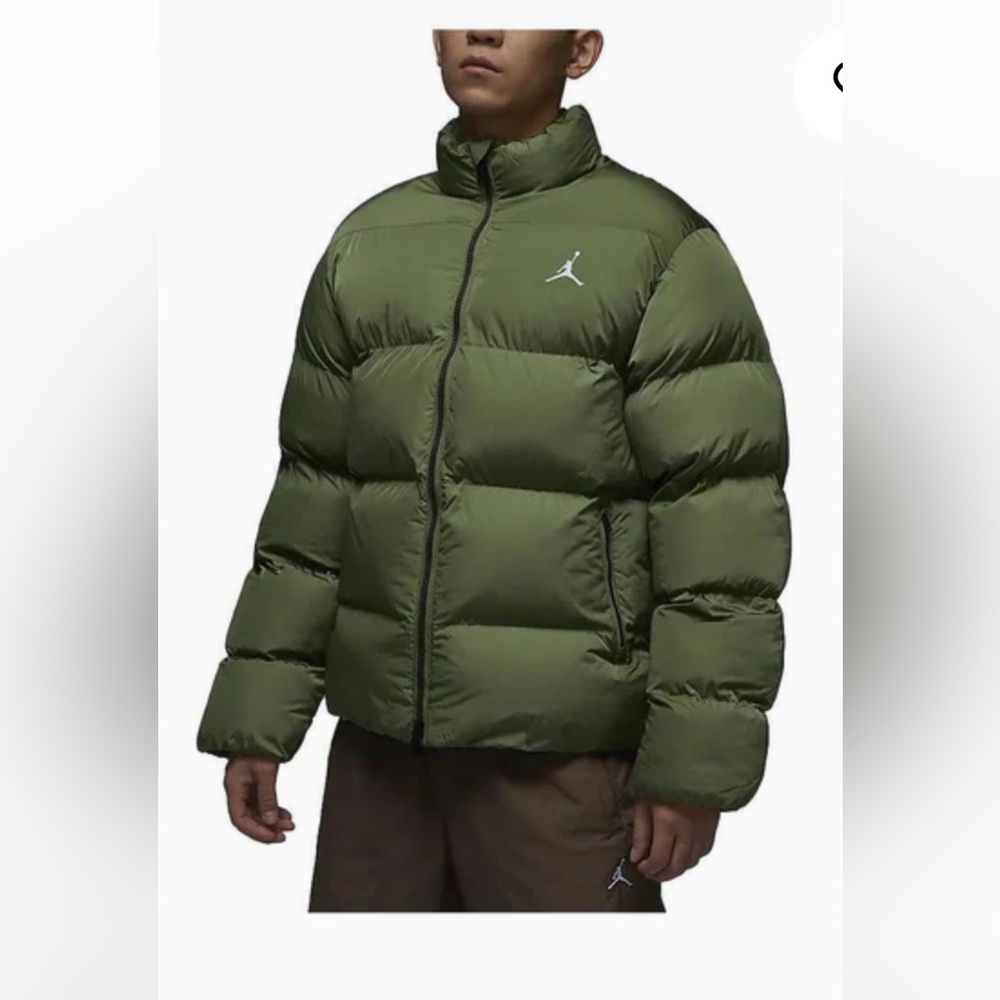 Air Jordan Essentials Poly Puffer Jacket 'Light Olive'